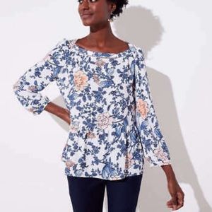 Loft Floral Blouse